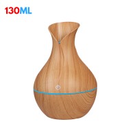 China 7 Color Changing Led Light Wood Oil Usb Aroma Diffuser Smart Humidifier For Home