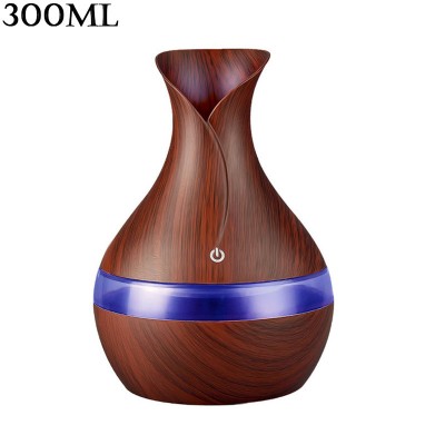 7 Color Changing Led Light 300Ml Usb Diffuser Machine Greenhouse Ultrasonic Humidifier